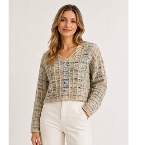 Storia Oversized Crop Sweater
